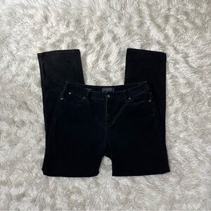 Talbots Black corduroy straight leg pants
